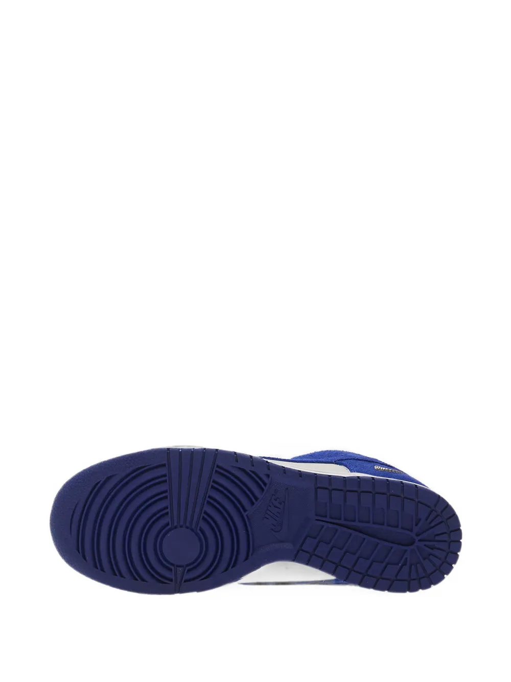 Nike Dunk Low suede shoes Blauw