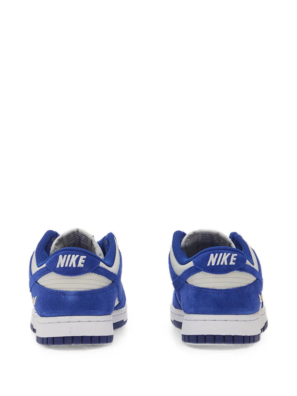 Nike Dunk Low suede shoes Blauw