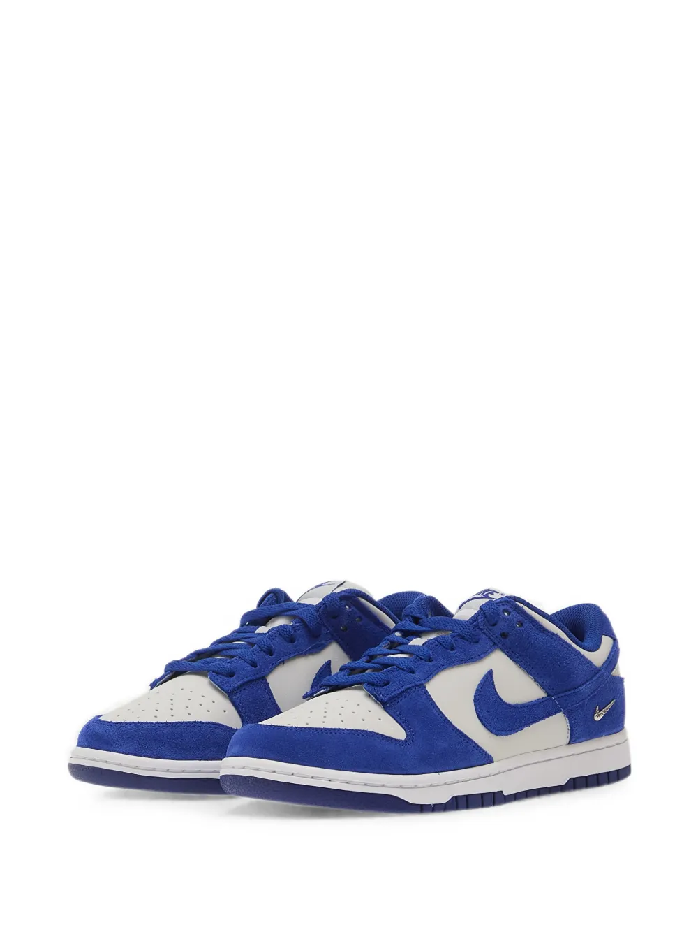 Nike Dunk Low suede shoes Blauw