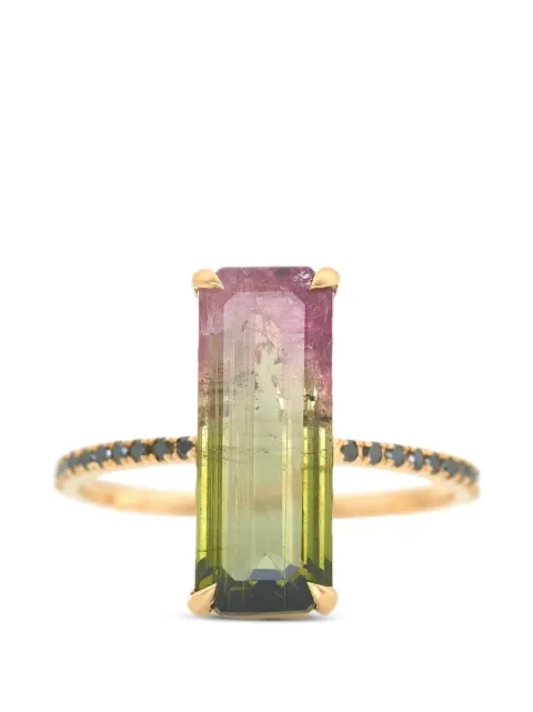 YI Collection watermelon tourmaline ring