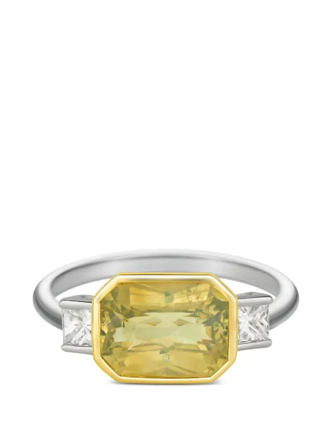 YI Collection anillo Forever con diamantes y crisoberilo