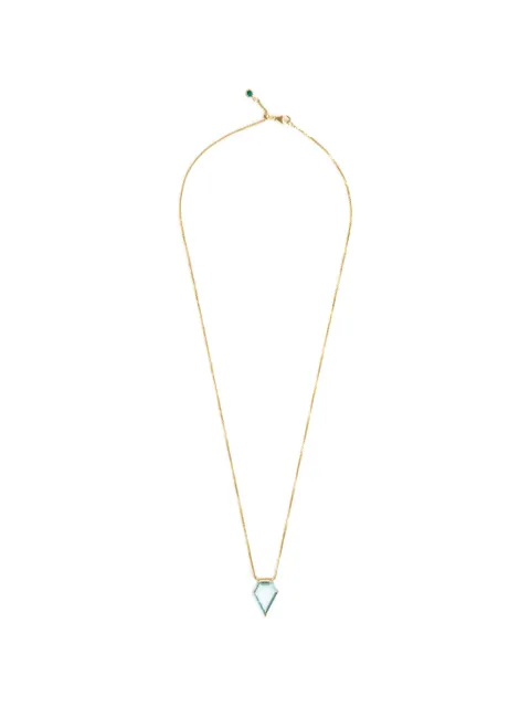 YI Collection aquamarine kite necklace