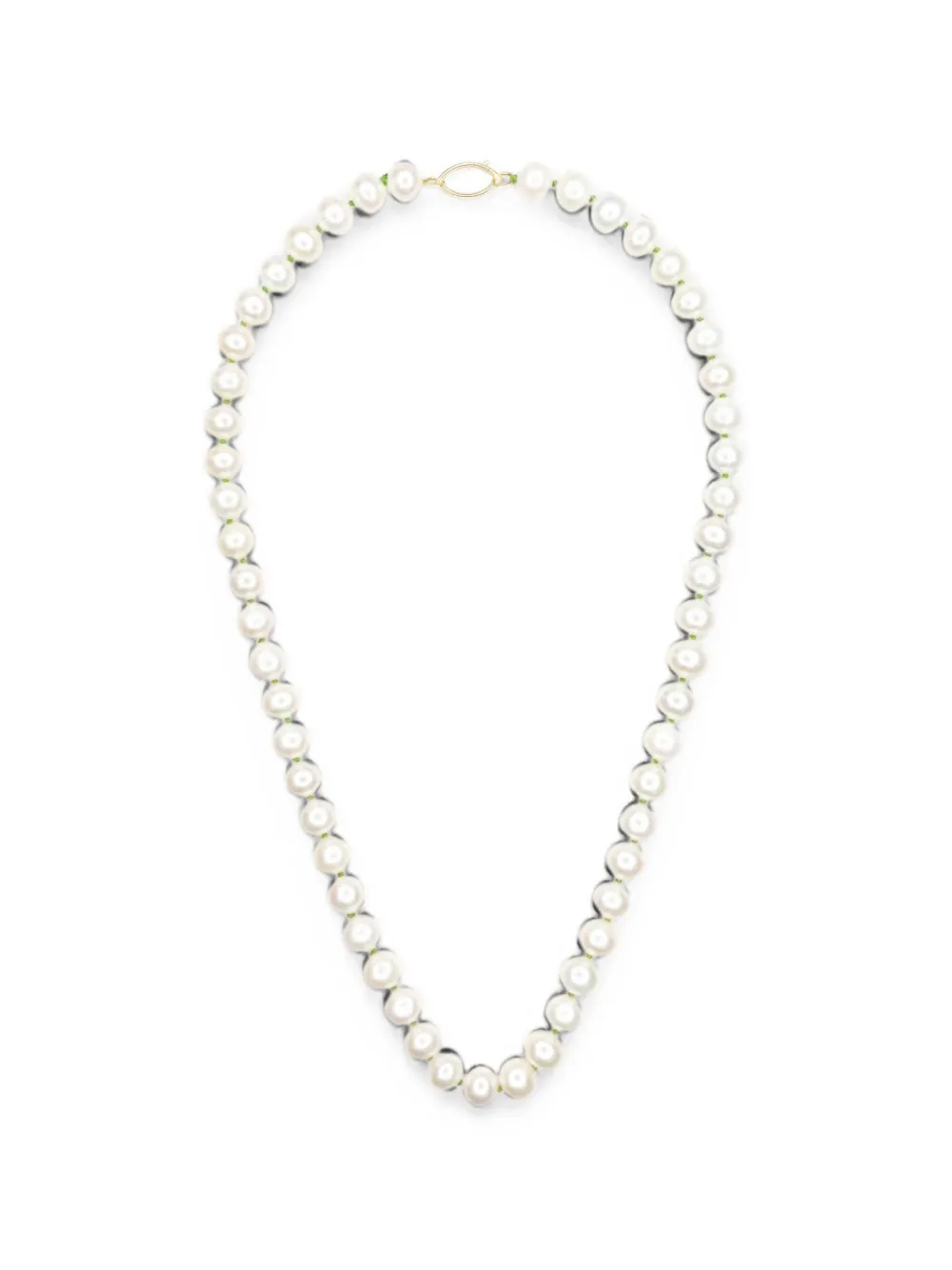 Yi Collection Freshwater Pearl Fisheye Necklace In White