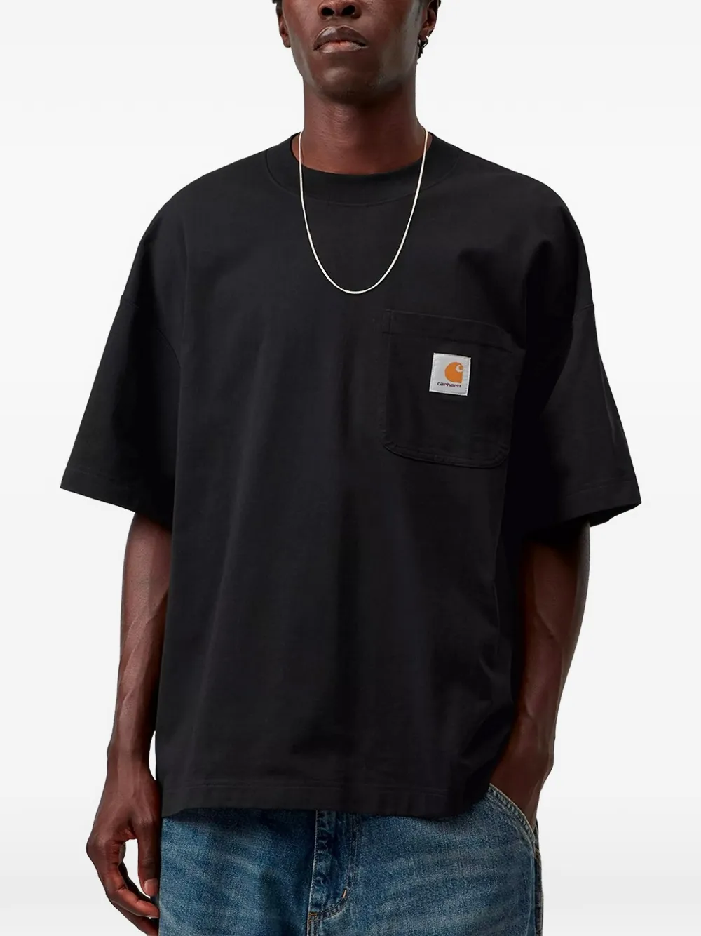 Carhartt WIP Cargo T-shirt Zwart