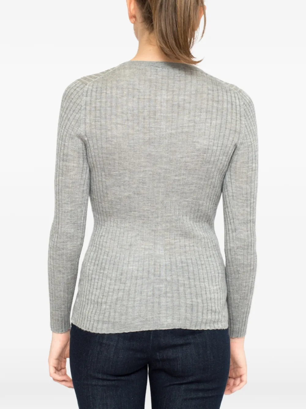 La-Rose Kasjmier vest Grijs