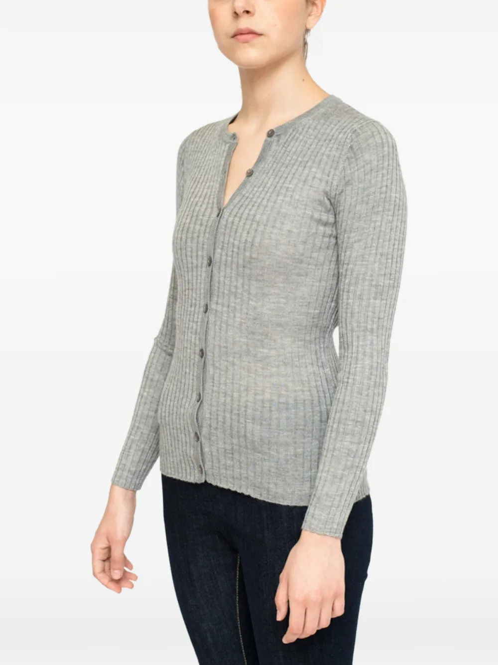 La-Rose Kasjmier vest Grijs