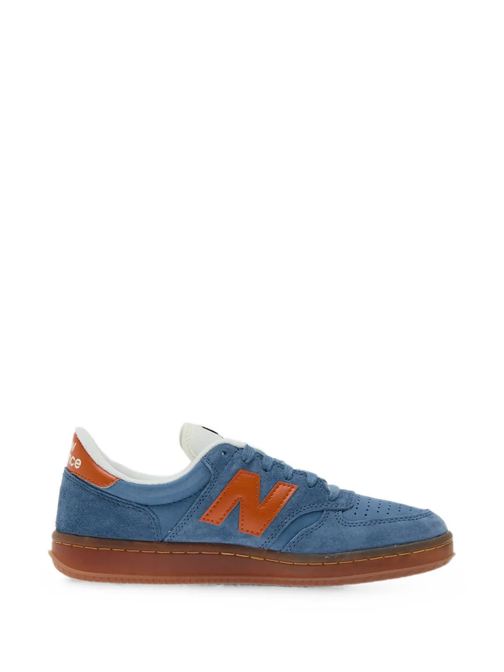 New Balance T500 logo-patch sneakers Blauw