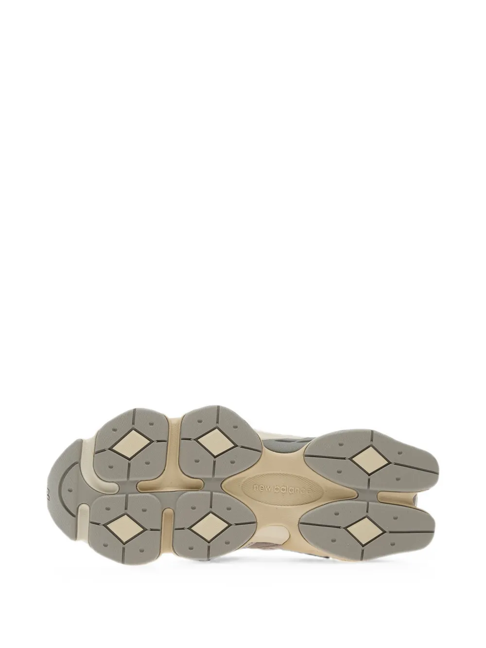 New Balance 9060 mesh-panel sneakers Beige