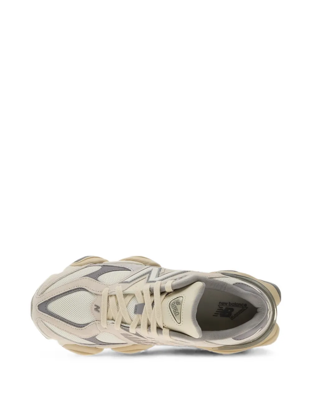 New Balance 9060 mesh-panel sneakers Beige