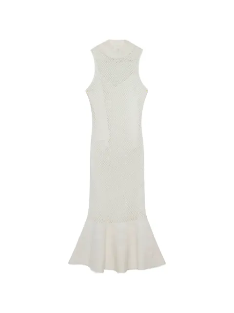 Simkhai Daxton mesh-knit dress