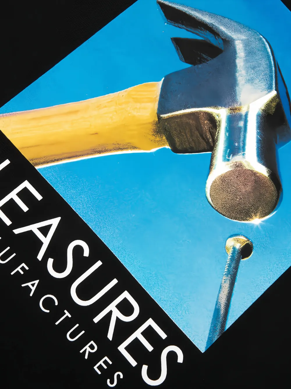 Pleasures Hammer T-shirt Zwart