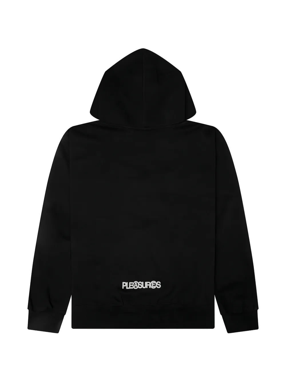 Pleasures Hoodie met rits Zwart