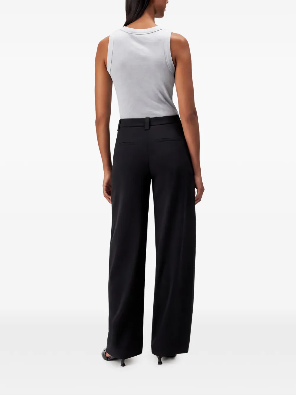 Drykorn Geplooide pantalon Zwart