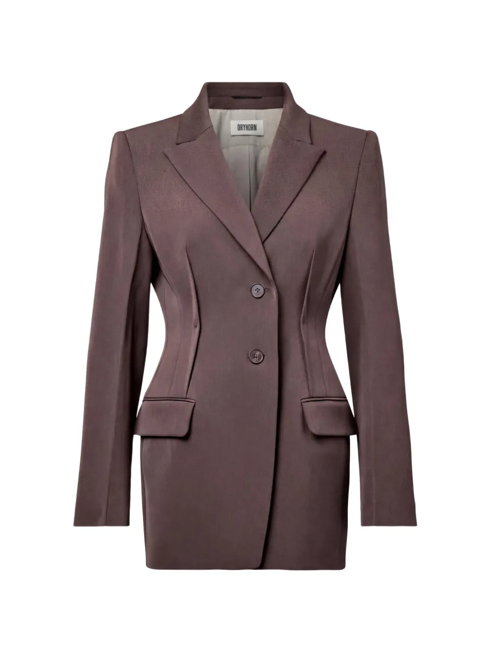 Drykorn Brockley single-breasted blazer - Braun