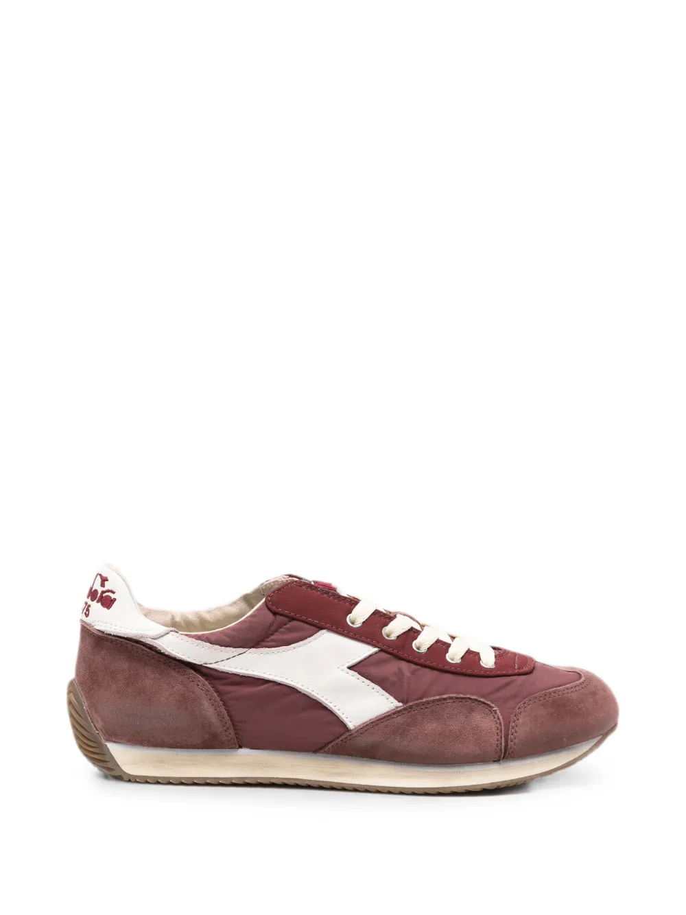 Diadora panelled lace-up sneakers - Rot