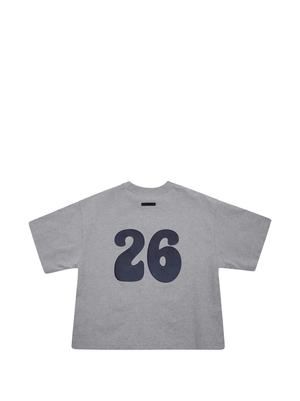 FEAR OF GOD ESSENTIALS KIDS Katoenen T-shirt met logoprint Grijs