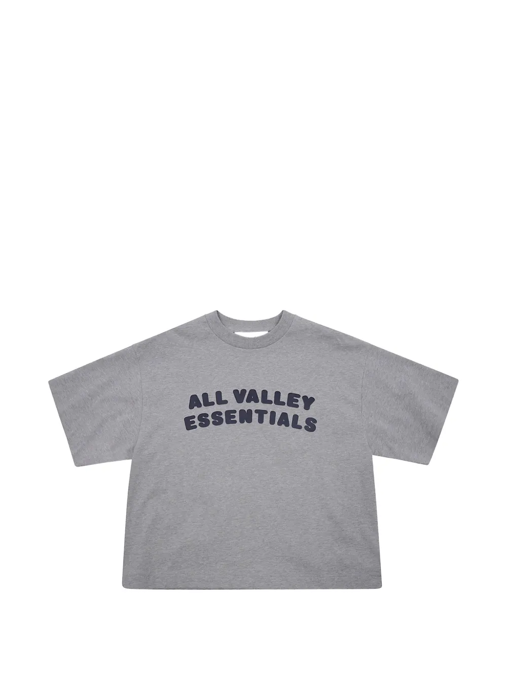 FEAR OF GOD ESSENTIALS KIDS logo-print cotton T-shirt - Grigio
