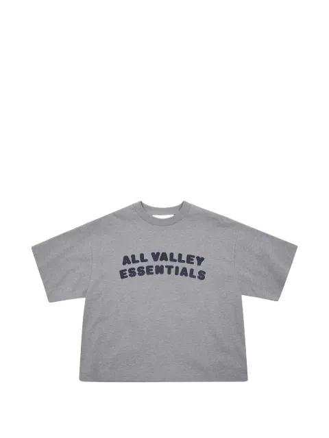 FEAR OF GOD ESSENTIALS KIDS T-Shirt mit Logo-Print