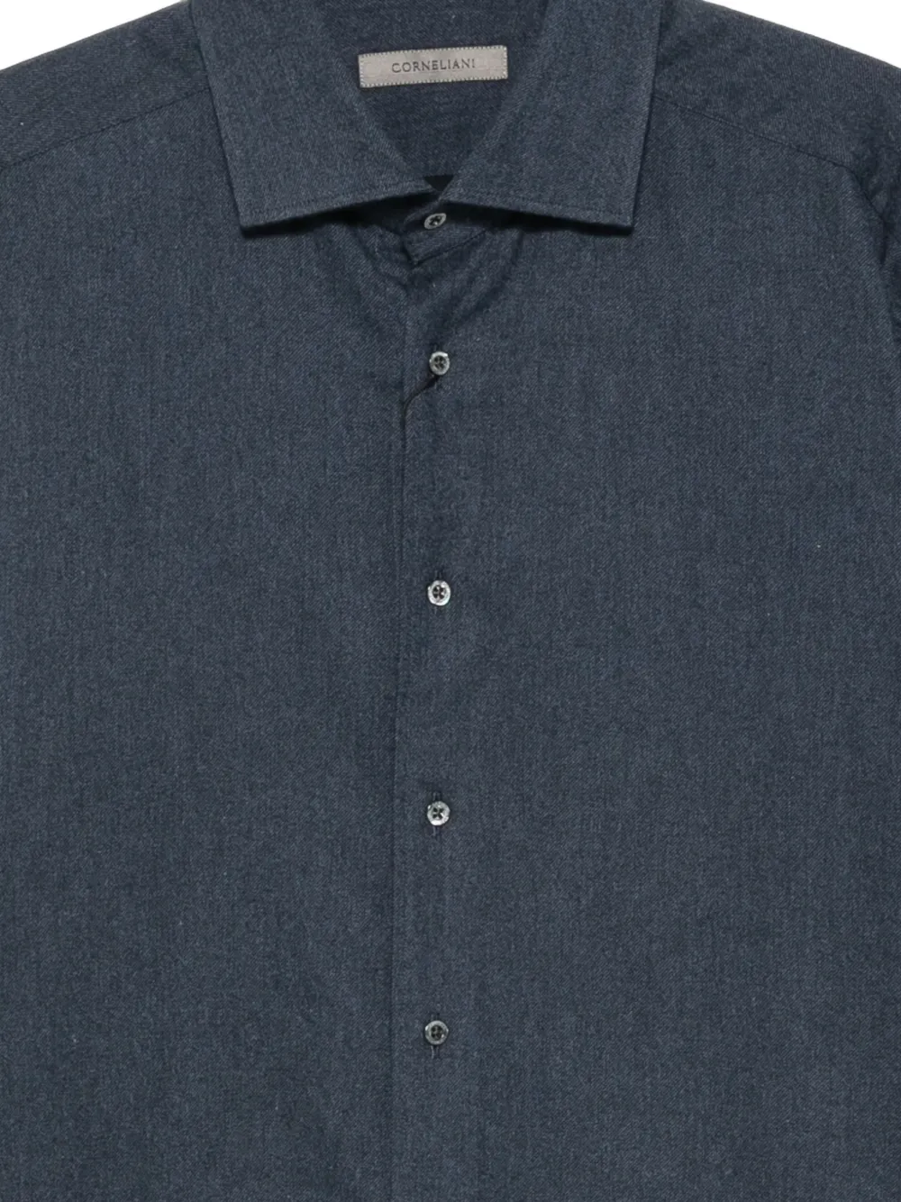 Corneliani Overhemd met gespreide kraag Blauw