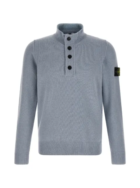 Stone Island pull zippé 5100005 à capuche