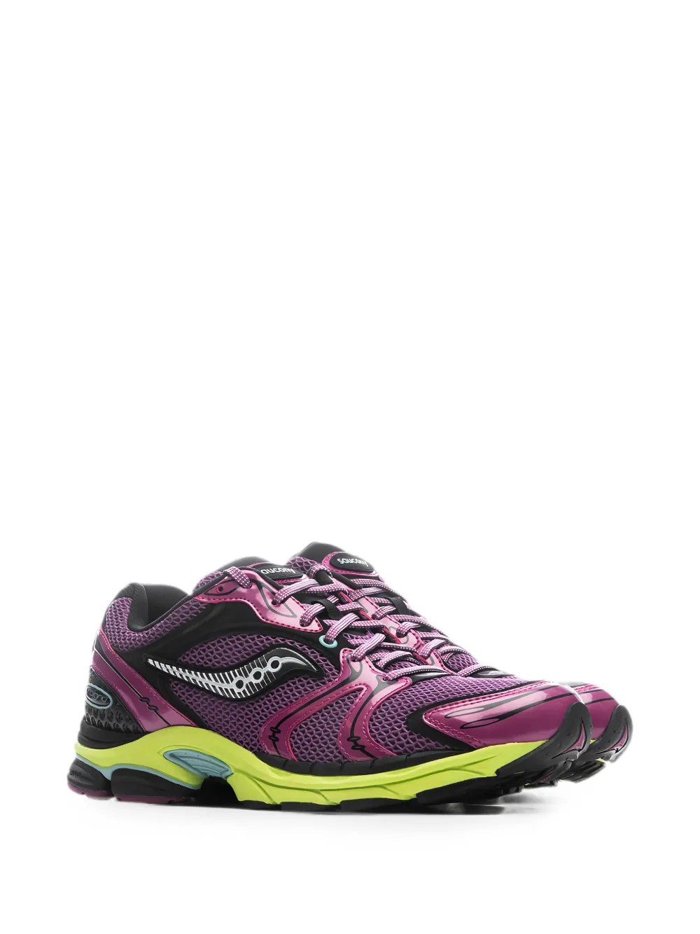 Saucony ProGrid Triumph 4 panelled sneakers Paars