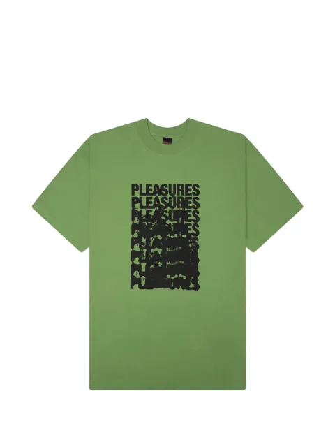 Pleasures Immolate logo-print T-shirt