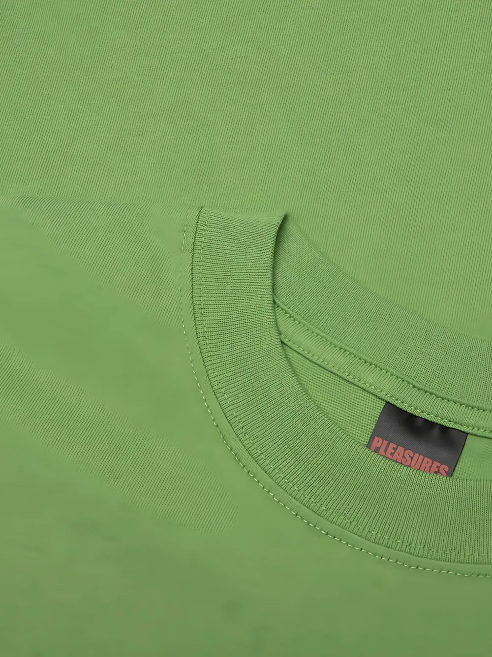 Pleasures Immolate logo-print T-shirt Groen