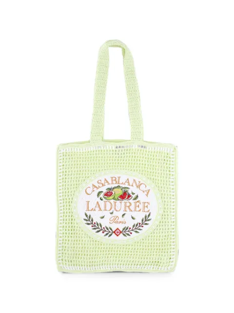 Casablanca x Ladurée sac en crochet
