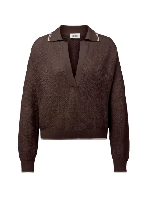 Drykorn Jorgia knitted polo sweater
