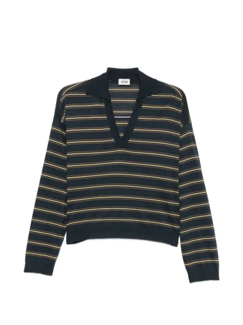 Drykorn Top a righe con scollo a V