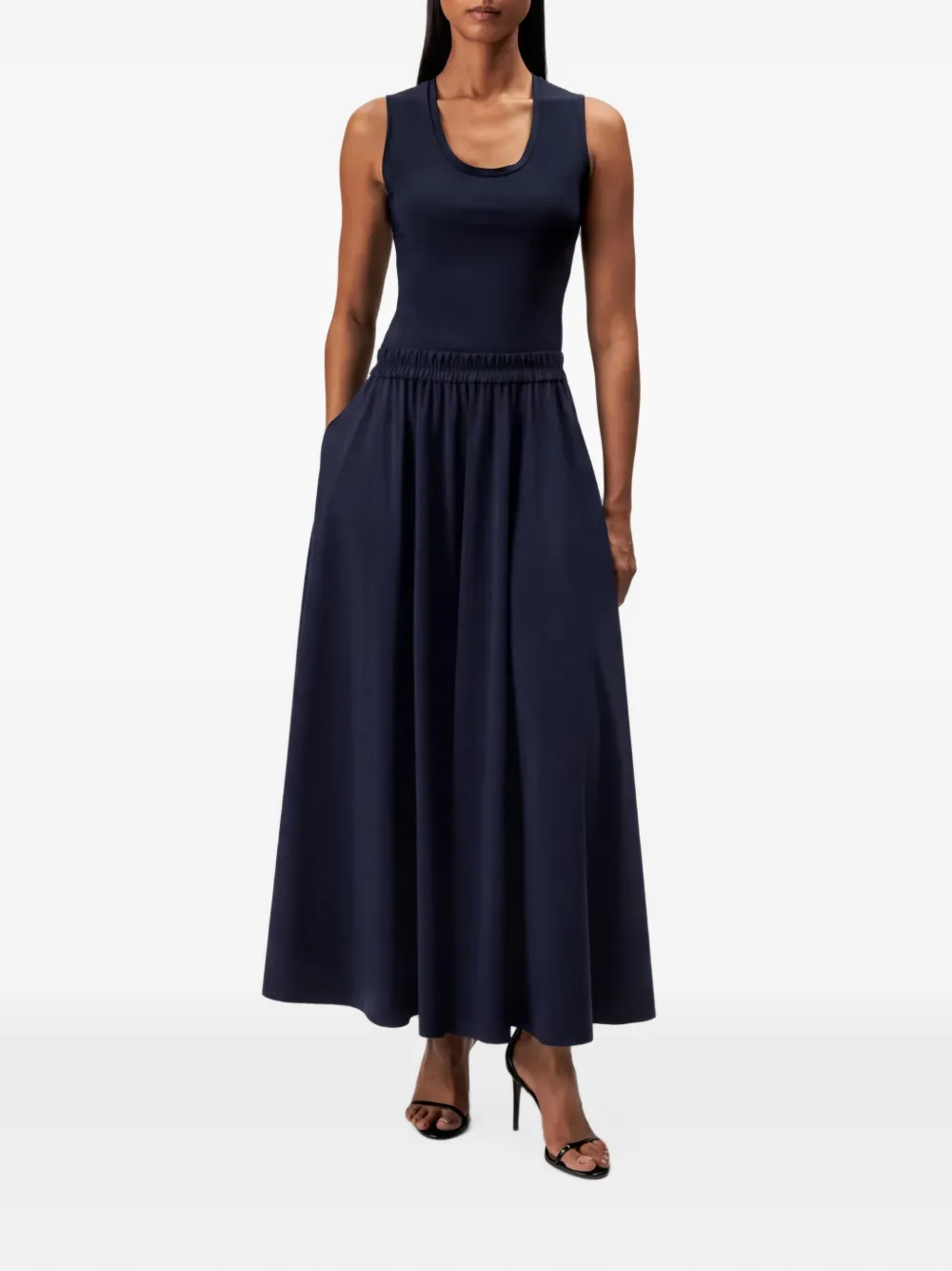 Drykorn Qerime maxi-plooirok Blauw