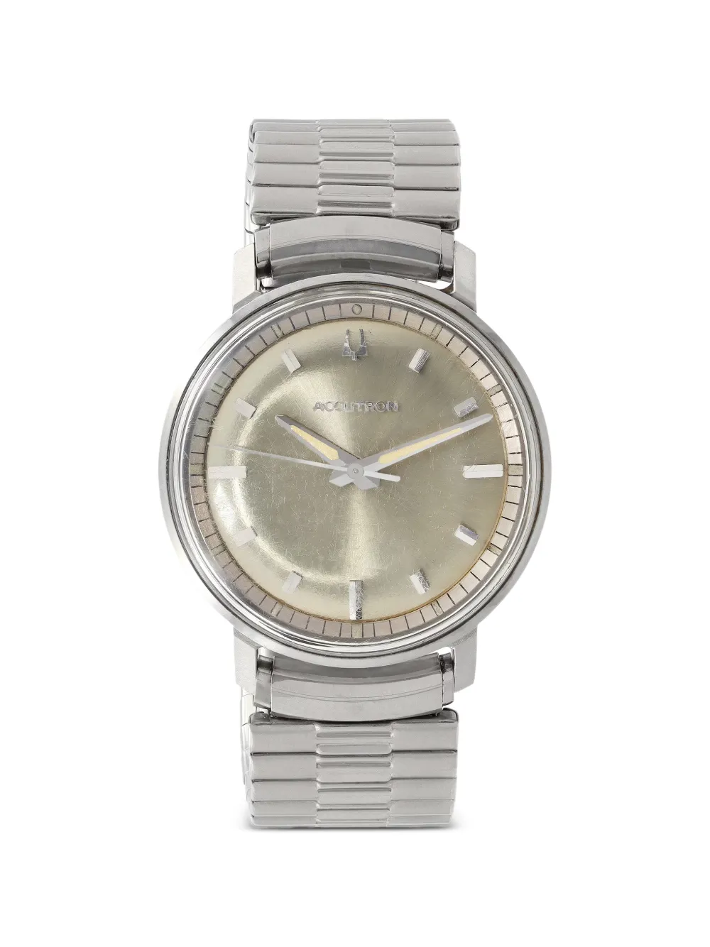 Bulova Accutron 34mm watch - Silber