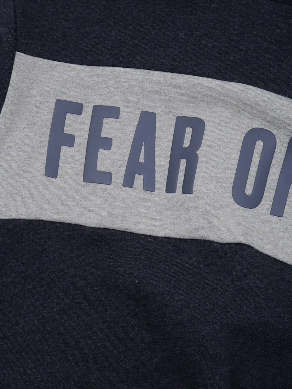 FEAR OF GOD ESSENTIALS KIDS Sweater met logoprint Zwart