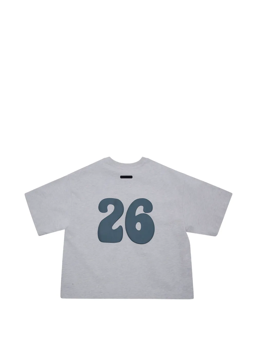 FEAR OF GOD ESSENTIALS KIDS Katoenen T-shirt met logoprint Grijs