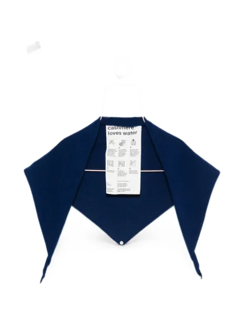 extreme cashmere Bandana triangular-shape scarf