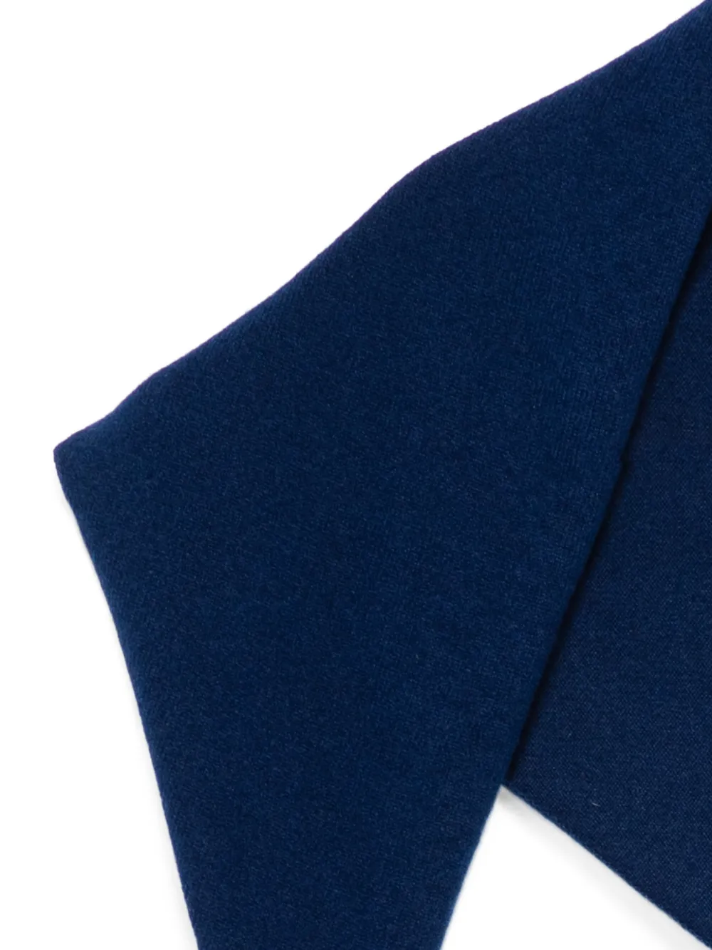 extreme cashmere Bandana driehoekige sjaal Blauw