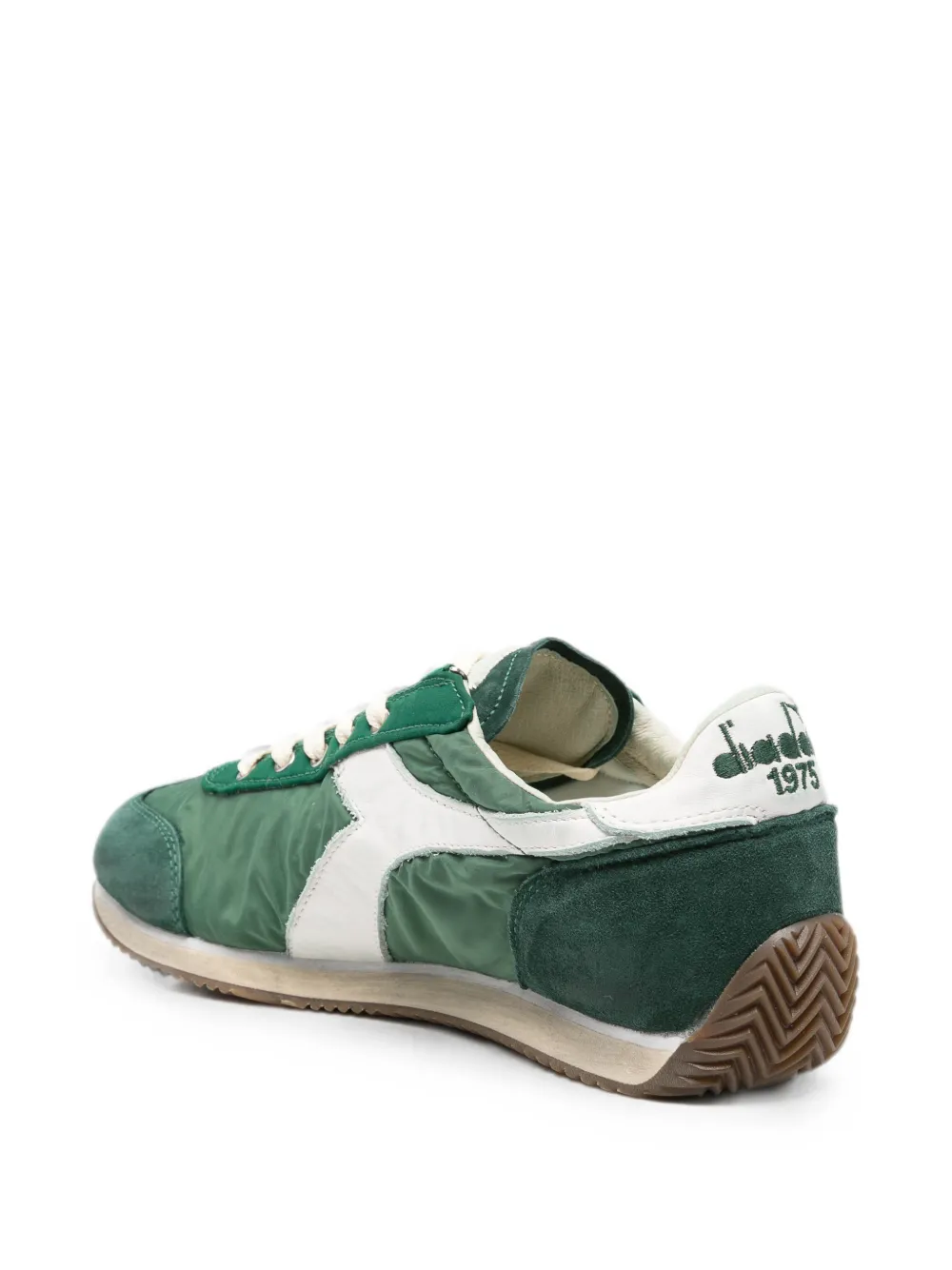 Diadora Sneakers met suède vlakken Groen