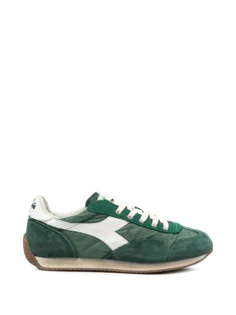 Diadora suede-panelled sneakers