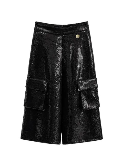 Pinko Kids sequin-embellished cargo pants