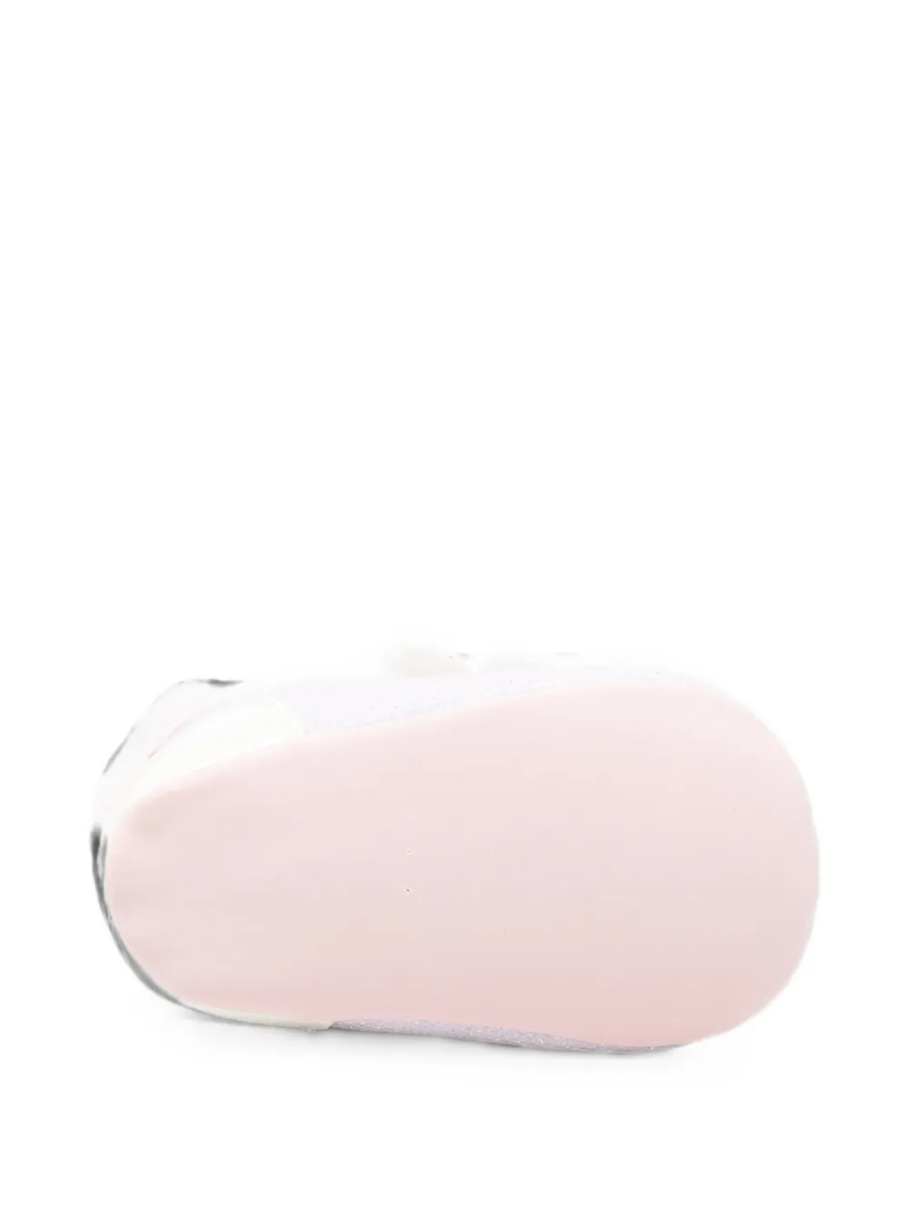 Billieblush tulle-trimmed touch-strap pre-walkers Wit