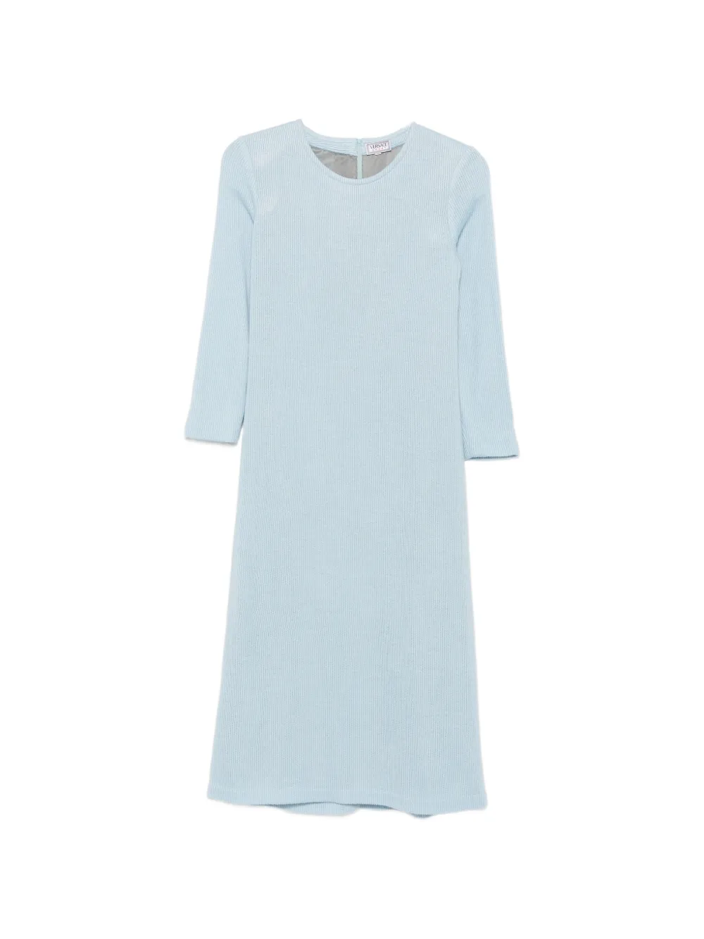 Versace Pre-Owned 2000s round-neck dress - Blue