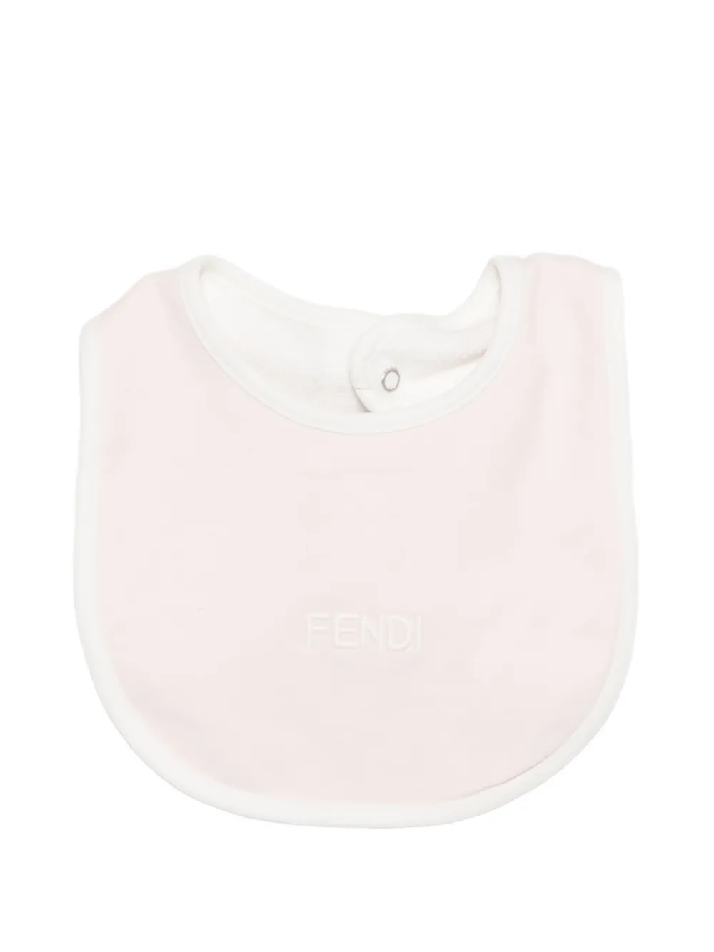 Fendi Kids Romperset met Peter Pan-kraag en geborduurd logo Roze