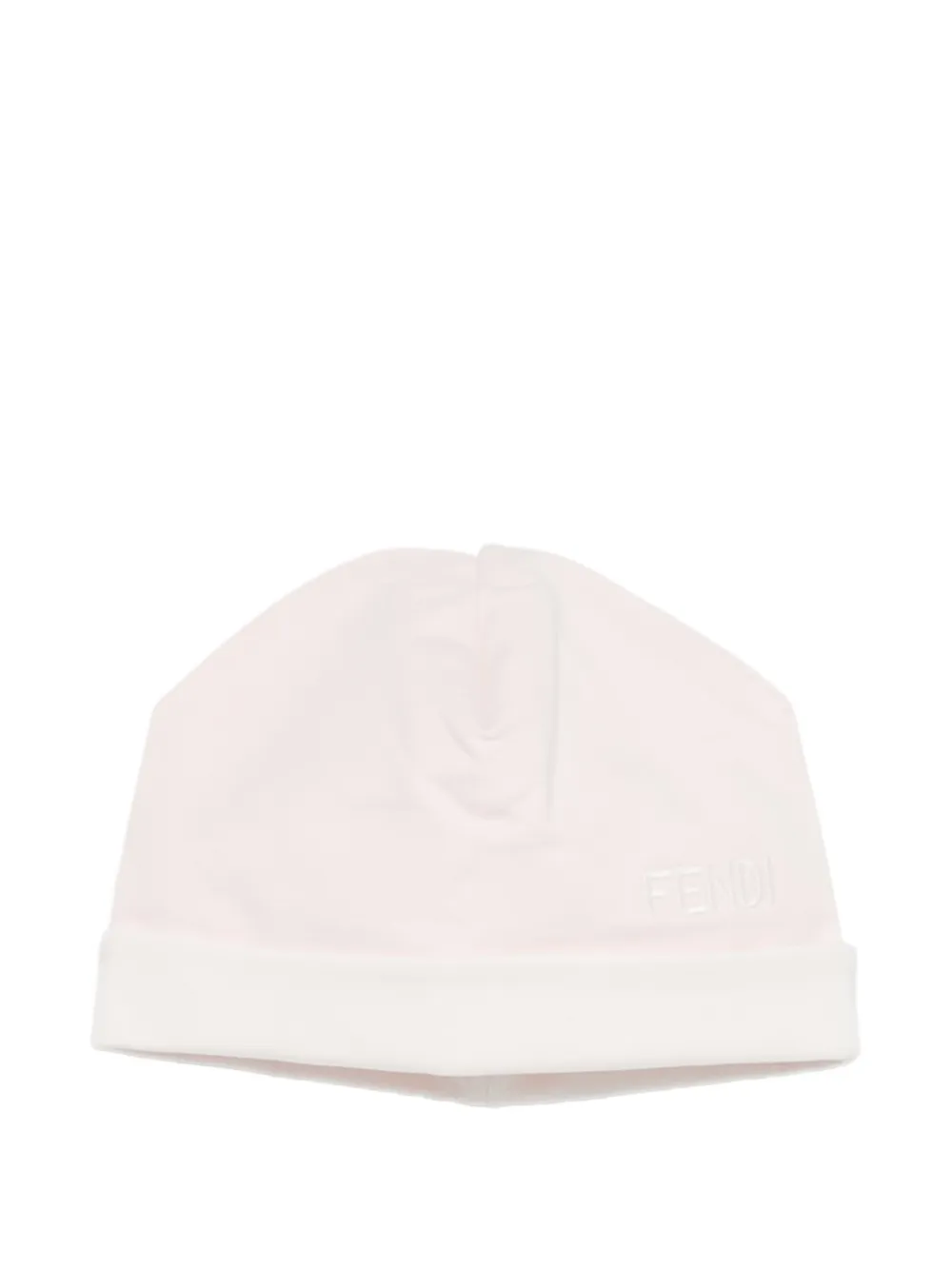 Fendi Kids Romperset met Peter Pan-kraag en geborduurd logo Roze