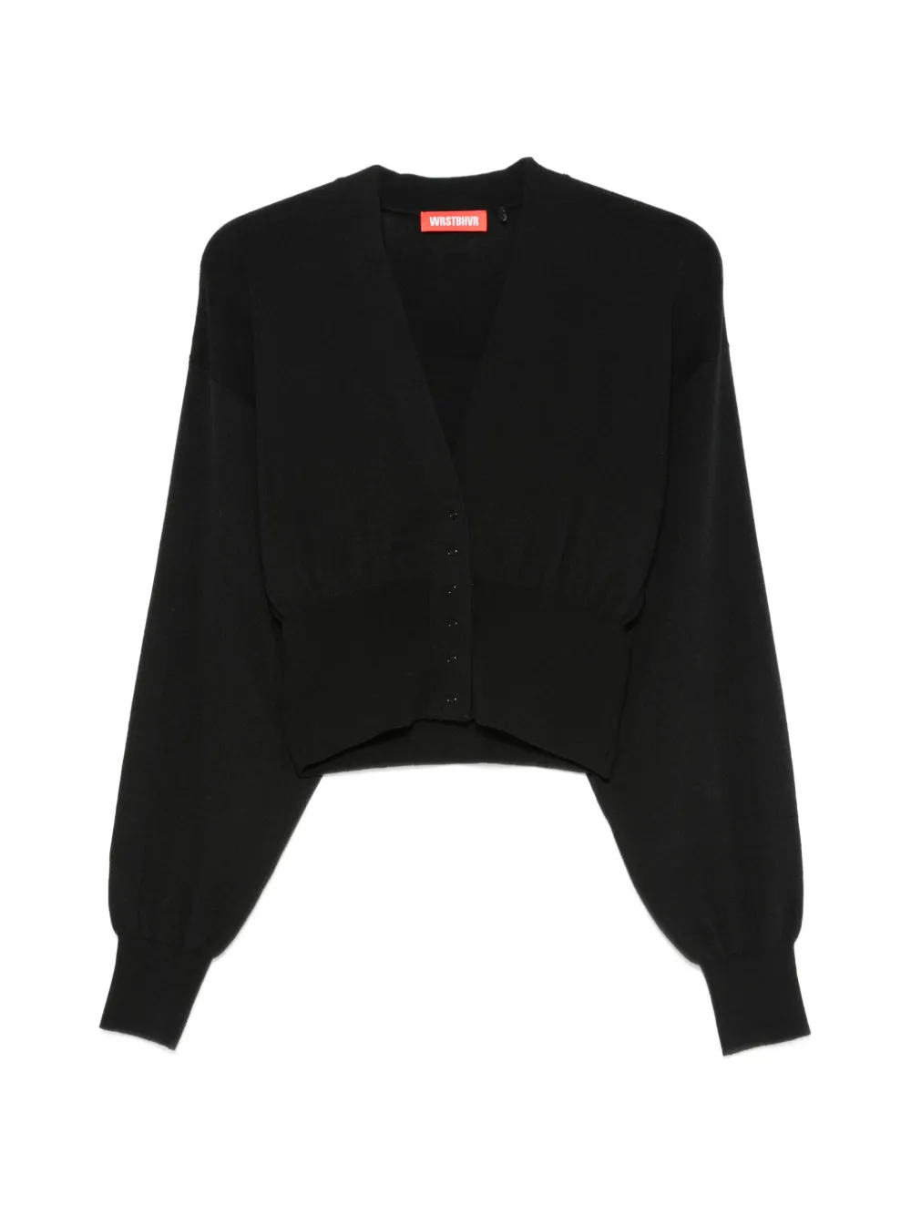 WRSTBHVR Lauren button-up cardigan - Schwarz