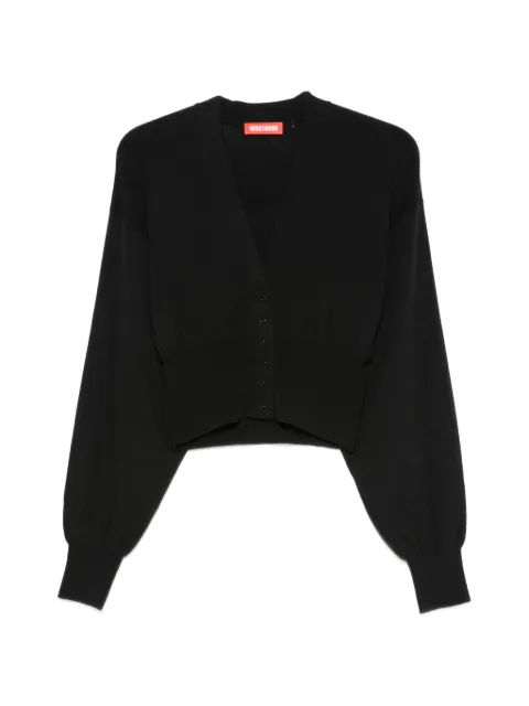 WRSTBHVR Lauren Cardigan mit Knöpfen