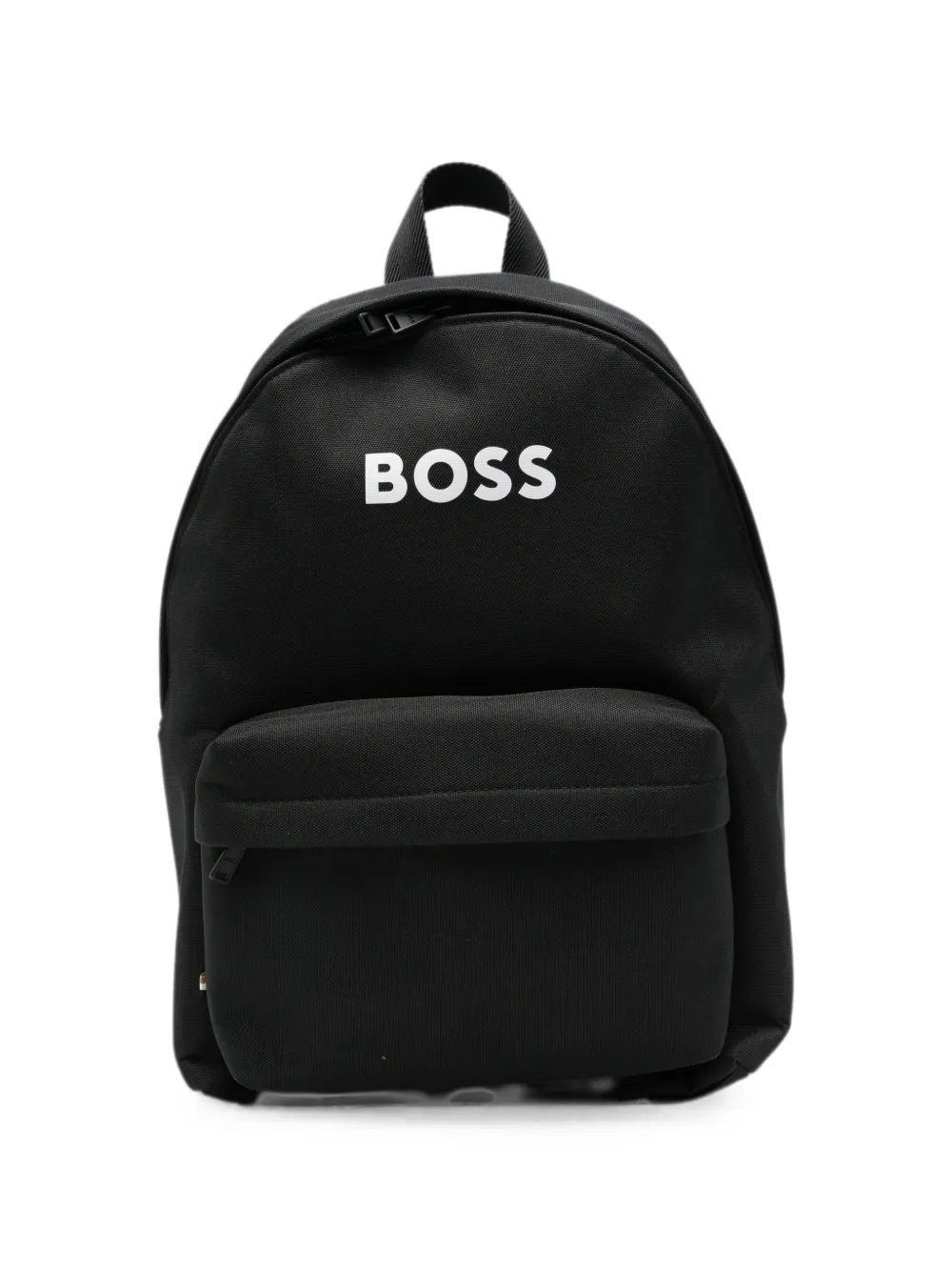 BOSS Kidswear logo-print backpack - Nero