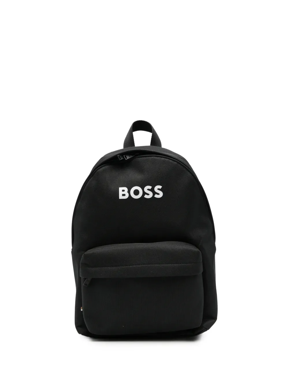 BOSS Kidswear logo-print backpack - Schwarz
