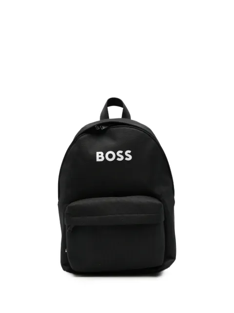 BOSS Kidswear logo-print backpack