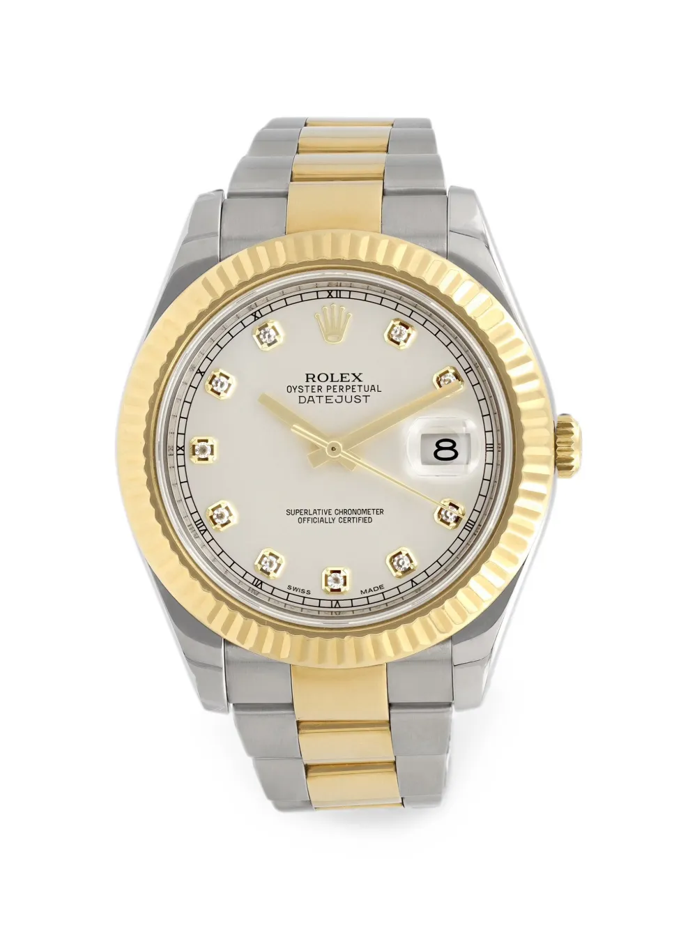 Rolex Datejust diamond 41mm watch - Bianco