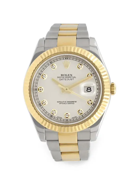 Rolex Datejust diamond 41mm watch